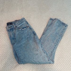 abercrombie high rise mom jean